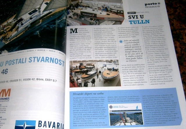 CROATIA-SKIPPER.NET i u časopisu MORE