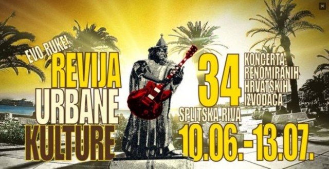 Festival ‘Evo ruke’ dovodi rock na Splitsku Rivu