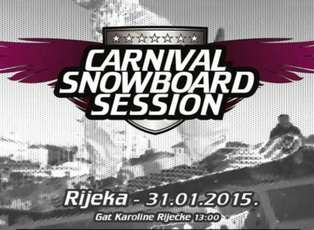 Carnival Snowboard Session opet u Rijeci