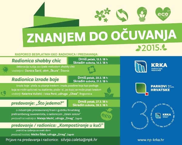 NP Krka – recikliranje je važno
