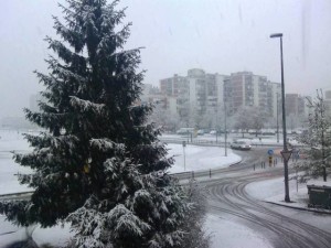 Počelo je! Snijeg i u Karlovcu!