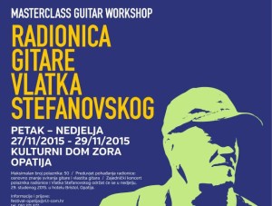 Radionica gitare pod vodstvom Vlatka Stefanovskog