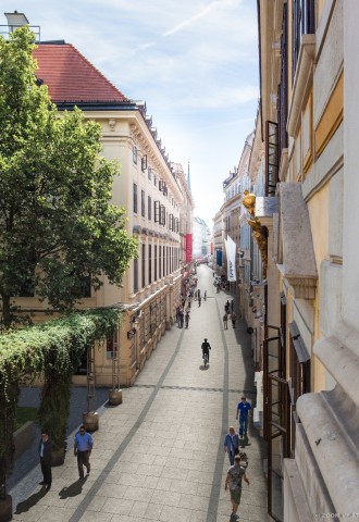 Bečka se Herrengasse uz pomoć privatnih investitora pretvara u pješačku zonu