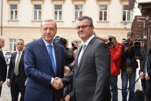 Predsjednik Vlade Tihomir Orešković sastao se s turskim predsjednikom Recepom Tayyipom Erdoğanom