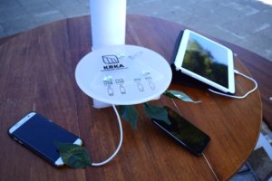 U NP Krka postavljena tri solarna stabla