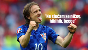 Luka Modrić : “Više se ničeg ne sjećam”