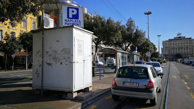 Rijeka: Slaba popunjenost parkirališta na Delti