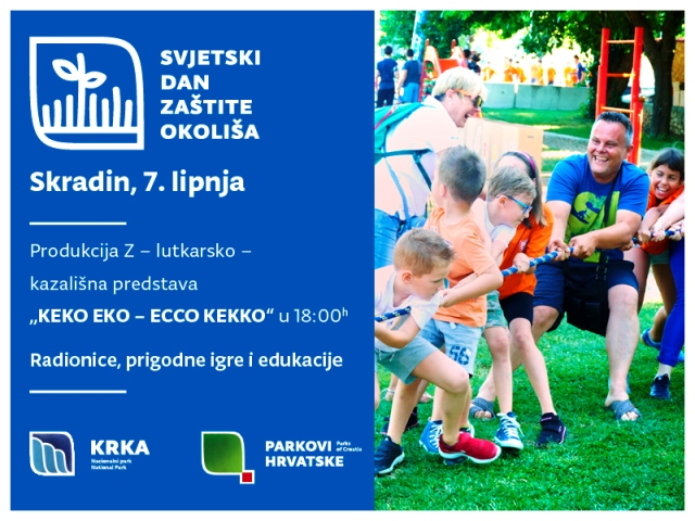 NP Krka obilježava svjetski dan zaštite okoliša