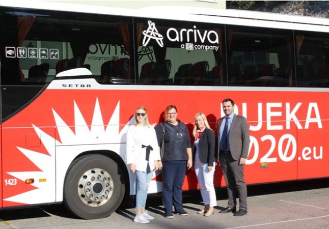 Arriva Hrvatska širi glas o projektu EPK kolegama u 14 europskih zemalja