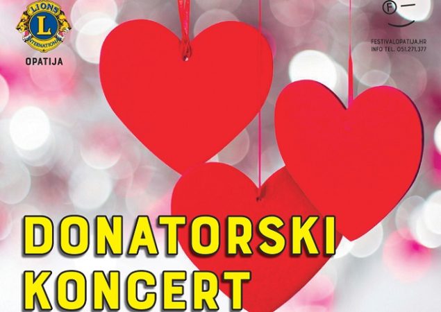Donatorski koncert Lions Cluba Opatija i Festivala Opatija, 11.1., Opatija