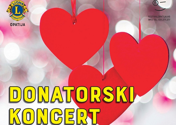 Donatorski koncert Lions Cluba Opatija i Festivala Opatija, 11.1., Opatija
