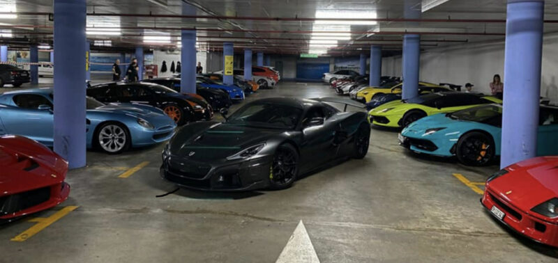 Karavana superautomobila stigla u Zagreb