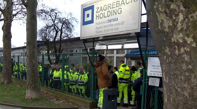Radnici Čistoće večeras ponovno počinju čistiti Zagreb
