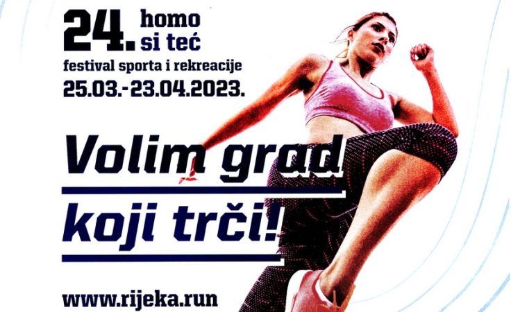 Održan 24. Homo si teć – rijeka ljudi trčala Rijekom
