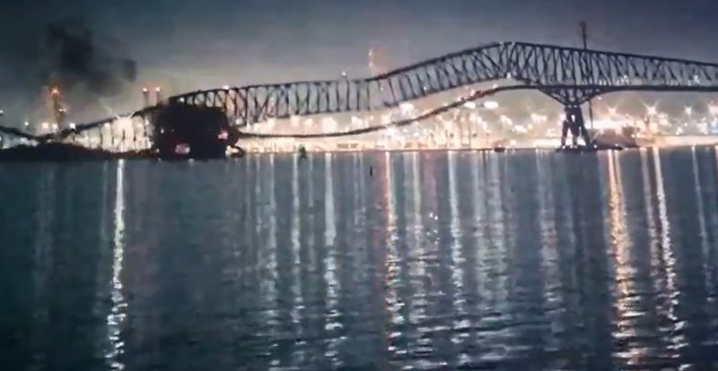 Baltimore: Brod izgubio pogon, srušio most