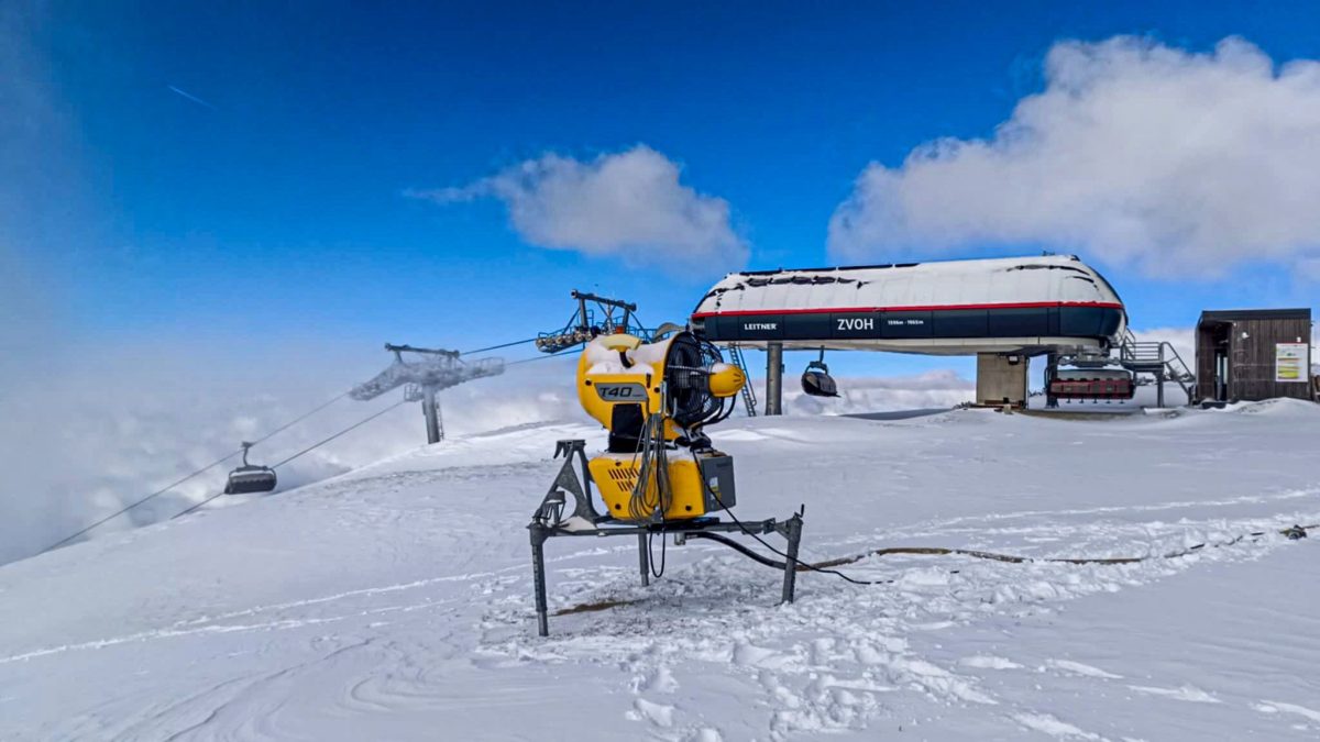 Najbolje skijalište Slovenije ali i Hrvatske započelo sa zasnježivanjem