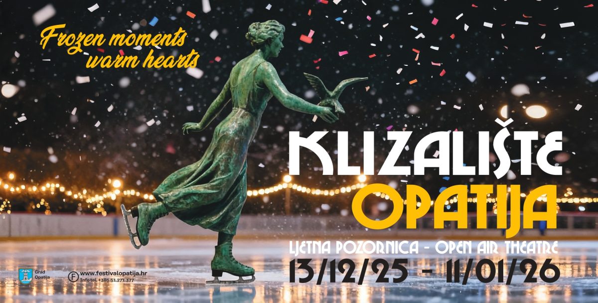 KLIZALIŠTE U OPATIJI – spektakularno i drugačije nego ikad dosad