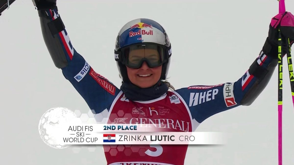 Zrinka Ljutić druga u veleslalomu u Kanadi!