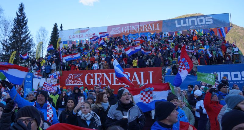 Nevjerojatna atmosfera u Kranjskoj Gori: Zrinka i Leona pred 5 000 gledatelja na slalomu Svjetskog kupa
