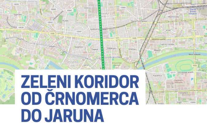 Produžena Ulica Črnomerec povezat će tri gradske četvrti novim zelenim koridorom