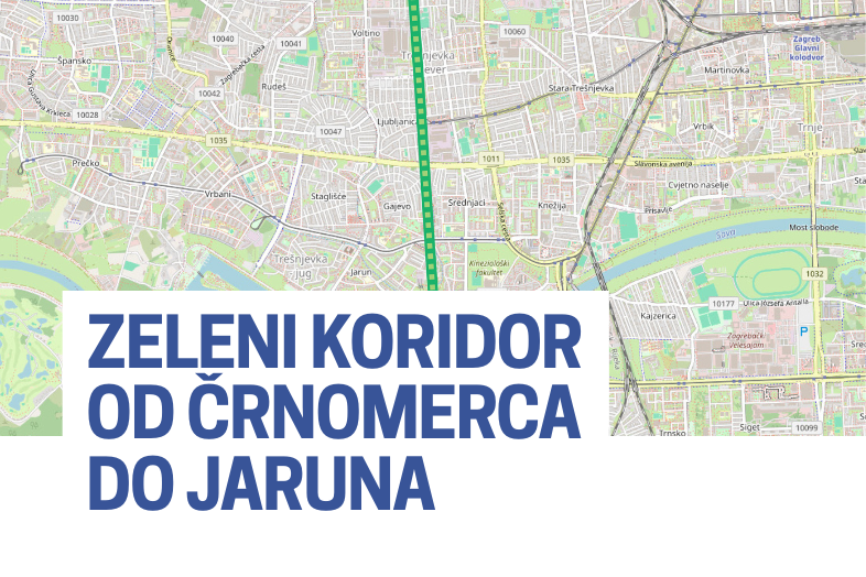 Produžena Ulica Črnomerec povezat će tri gradske četvrti novim zelenim koridorom