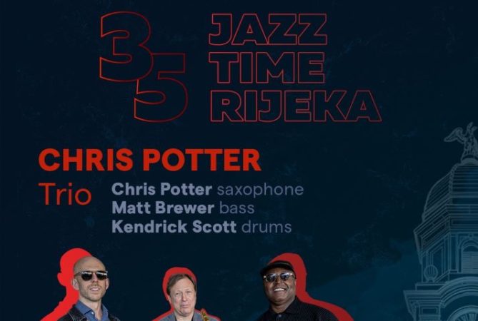 Chris Potter Trio dolazi na 35. JazzTime Rijeka festival