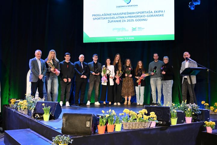 Svečano proglašenje sportaša, ekipa, djelatnika PGŽ