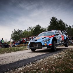 Sami Pajari povećao vodstvo nakon dramatičnog prvog dana WRC Croatia Rallyja