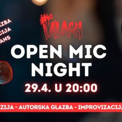 Mixed open mic večer u Klubu Palach