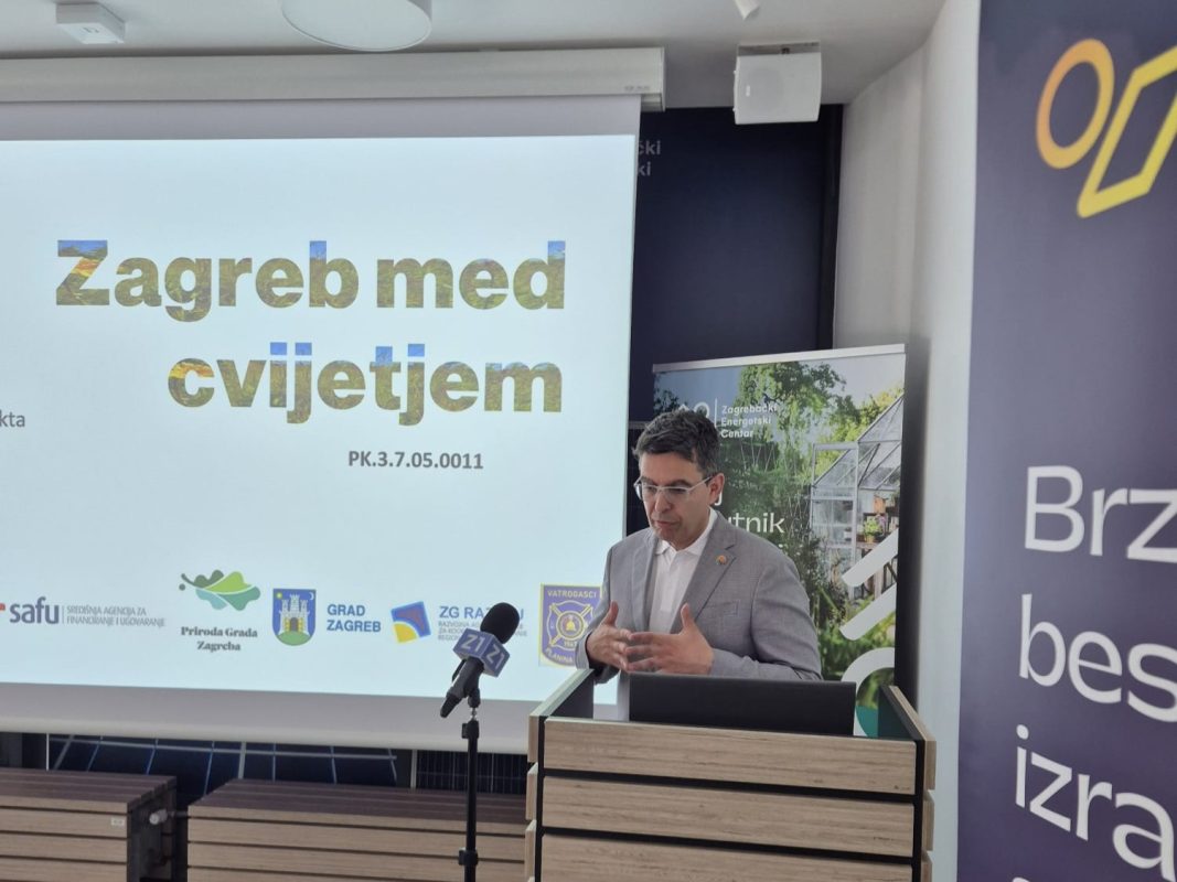 Počeo projekt Zagreb med cvijetjem