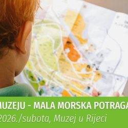 OBITELJ U MUZEJU – radionica “Mala morska potraga”