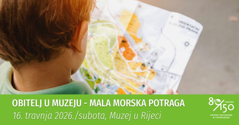 OBITELJ U MUZEJU – radionica “Mala morska potraga”