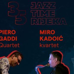 35. JazzTime Rijeka najavljuje dva kvarteta za drugi dan festivala