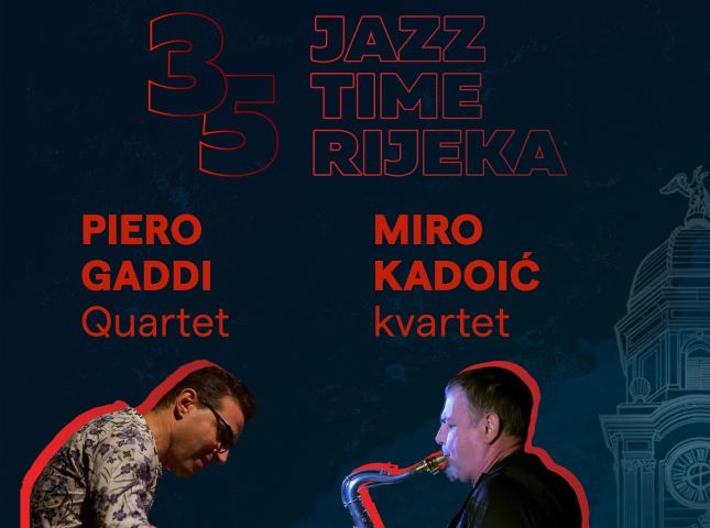 35. JazzTime Rijeka najavljuje dva kvarteta za drugi dan festivala