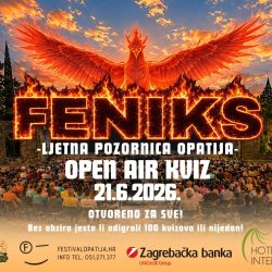 Veliki OPEN AIR KVIZ “FENIKS” – Ljetna pozornica Opatija