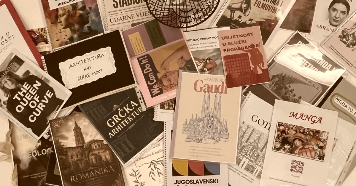 Maturanti Gimnazije Pula predstavljaju završne radove u Dnevnom boravku Rojca