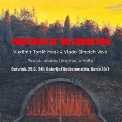 PAINTINGS AT THE EXHIBITION