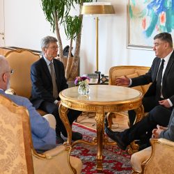 Predsjednik Milanović razgovarao s američkim profesorom Jeffreyem Davidom Sachsom, 18. lipnja 2026.
