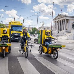 Dostava pošte u Beču isključivo bez emisija CO2