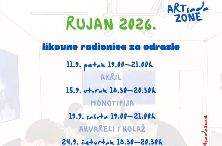 Likovni rujan u Artsada Zone-u