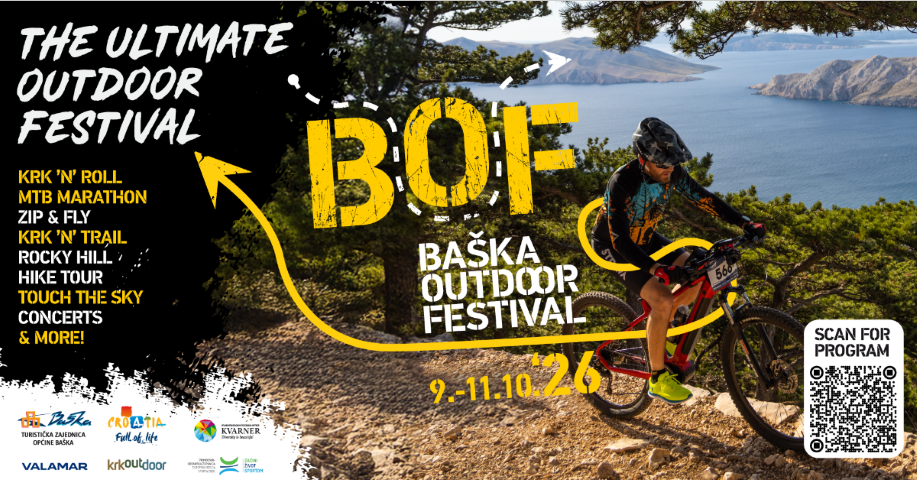 Baška Outdoor Festival sve je bliže